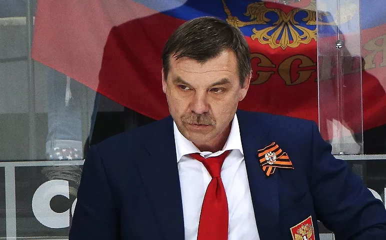 Интересно, что будет если российские тренеры по хоккею будут с георгиевской ленточкой у нас в Латвии на ЧМ?