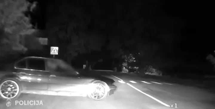 Бегство от полиции для мужчины окончилось штрафом в 1600 евро (ВИДЕО)