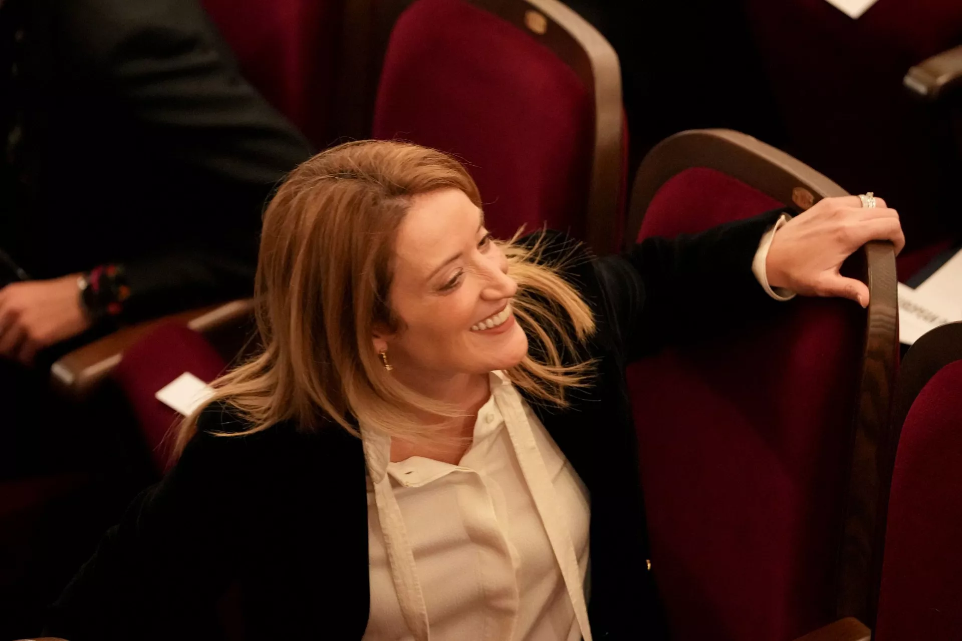Латвию посетит председатель Европарламента Роберта Метсола