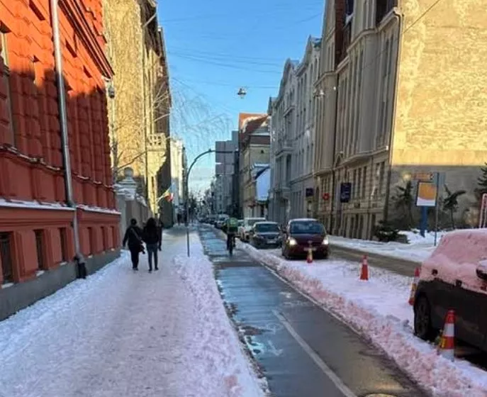 В Риге всё для пешехода, всё во имя пешехода… Но это не точно, судя по фото