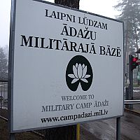 Смена командования натовской дивизии «Север», дислоцированной в Адажи