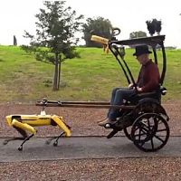 В США сделали робота, заменяющего собаку-поводыря, да ещё и говорящего