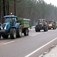 Против несправедливости! Латвийские фермеры дошли с протестом до Брюсселя Против несправедливости! Латвийские фермеры дошли с протестом до Брюсселя