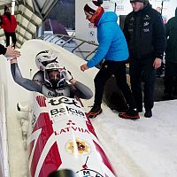 Латвийские бобслеисты завоевали «золото» на юниорском чемпионате мира U-23