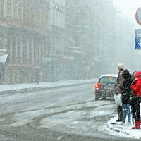 Желтое предупреждение! Латвию накроет снежной бурей