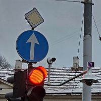 Скандал: рижане в шоке от пробок 18 ноября