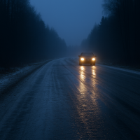 Мороз до -8 °C! Синоптики предупреждают о скользких трассах