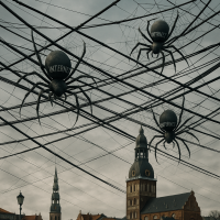 Один кабель вместо десятков: Рига избавляется от «паутины проводов»