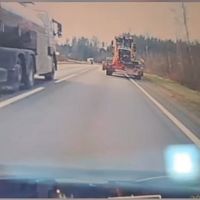 Шел прямо в лоб! Обгон на трассе А3 чуть не закончился катастрофой