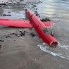 На пляже Кароста найден выброшенный на берег дрон