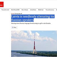 Латвия напрасно отталкивает русскоязычных пишет Economist