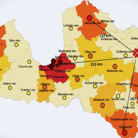 Где в Латвии не выжить: реформа больниц привела к появлению карты мест, куда неотложка не успеет