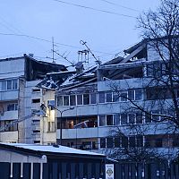 Обрушение на Баускас: один погибший, десятки эвакуированы