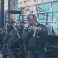 Захват террористов в латвийском поезде: учения идут (ВИДЕО)
