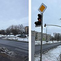 Выхватила прямо из под колёс: в Кенгарагсе ребенка чуть не сбили на пешеходном переходе