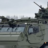 Латвийская Patria уже в бою. Машины используют и для штурма, и для логистики