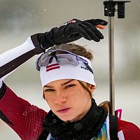 Латвийская биатлонистка взяла золото на чемпионате мира среди юниоров