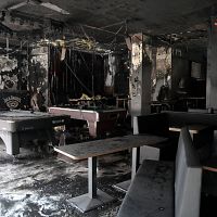 Стали известны причины пожара в баре The Sinners в Старой Риге. ФОТО