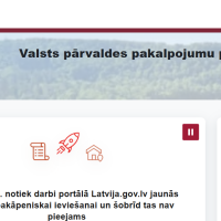 Портал Latvija.gov.lv объявлен временно недоступным: на сколько?