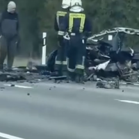 На Сигулдском шоссе тяжелое ДТП: движение заблокировано. ВИДЕО
