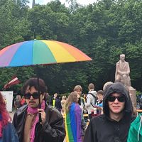 “Путь к свободе!” начинается на Эспланаде: в Риге проходит парад ЛГБТ-сообщества