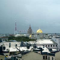 Жёлтое предупреждение: на Латвию движется грозовой фронт