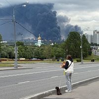 Москва подверглась крупнейшей атаке с начала войны: горит НПЗ, выпал «нефтяной дождь» (ФОТО, ВИДЕО)