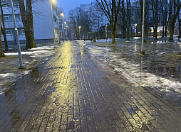 Pirmdien debesis Latvija apmāksies, nesot slapju sniegu un arī atkalu