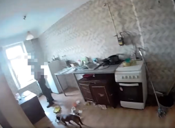 Rīgas pašvaldības policisti izglābuši novārdzinātu suni