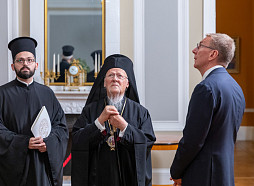 Valsts prezidents pateicas Konstantinopoles ekumeniskajam patriarham par stingro nostāju pret Krievijas agresiju Ukrainā