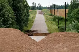 Вентспилсский край просит денег на ремонт поврежденных ливнями дорог