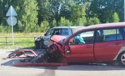 Тяжёлое ДТП в Сауриеши: один из водителей скрылся