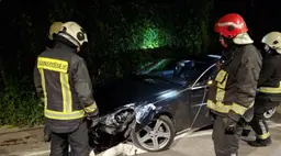 Пьяный иностранец без ВНЖ устроил ночную аварию в центре Риги