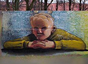 В Риге 116 метров стены отдадут под граффити уличным художникам