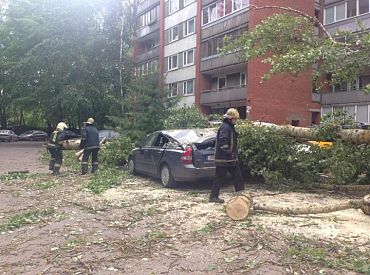 Во время урагана затоплено 140 гектаров территории Латвии: спасатели