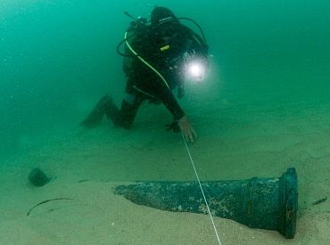 На дне Балтийского моря обнаружено неопознанное затонувшее судно