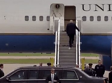 Самолет Трампа едва не столкнулся с другим самолетом: СМИ