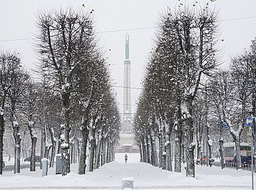 Stiprākā snigšana gaidāma otrdien Vidzemē un Zemgalē