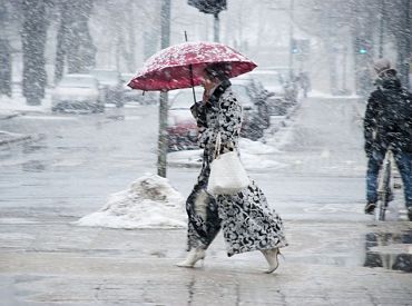 Снегопады, дожди, гололёд: до конца месяца погода не изменится