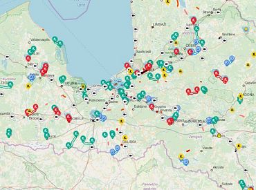 Pret administratīvi teritoriālo reformu Ventspils novada iedzīvotāji protestēs uz Ventspils šosejas posmā no Popes līdz Usmai