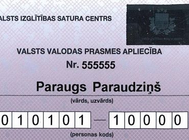 Rīgā latviešu valodas prasmes pārbaudītas ap 1000 pedagogiem