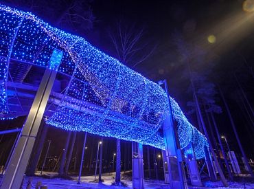 Trešo gadu pēc kārtas Jūrmalā būs ziemas «Gaismas parks»