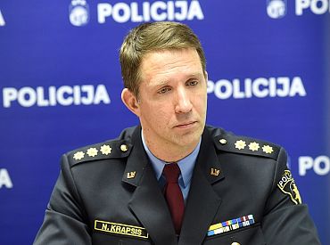 Pamatojoties uz IDB piemēroto drošības līdzekli, no amata pienākumu pildīšanas atstādināts Krapsis