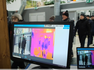 Igaunijā iebraucošos kuģu, lidmašīnu, vilcienu un autobusu pasažierus pārbaudīs ar termivozoriem