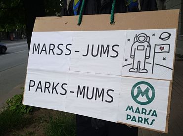 Staķis: «Marsa velotreka» koku izzāģēšana ir nepatīkams pārsteigums