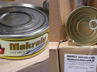 PVD aicina izņemt no tirdzniecības «Talsu zivju kombināta» produkciju