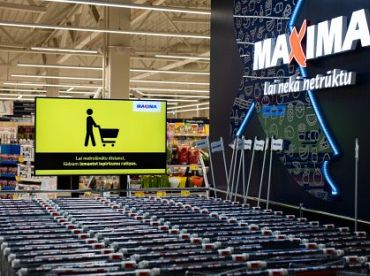 «Maxima» nepieciešamības gadījumā gatava veikalu apmeklētājiem nodrošināt medicīniskās maskas