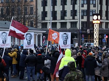 Ņemot vērā dienestu rekomendācijas, Rīgā neļauj rīkot pasākumu pret Covid-19 ierobežojumiem