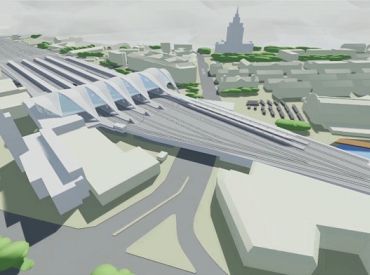 Rīgas Centrālajā stacijā sākti esošā platuma sliežu ieklāšanas darbi jaunuzbūvētajā «Rail Baltica» trasē