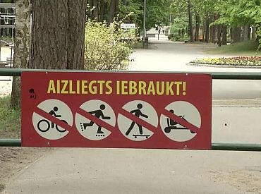 Pēdējā Dziesmusvētku dienā Mežaparka apkārtnē ieviesti dažādi satiksmes ierobežojumi